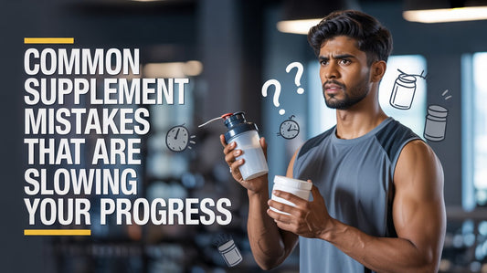 Common Supplement Mistakes That Are Slowing Your Progress